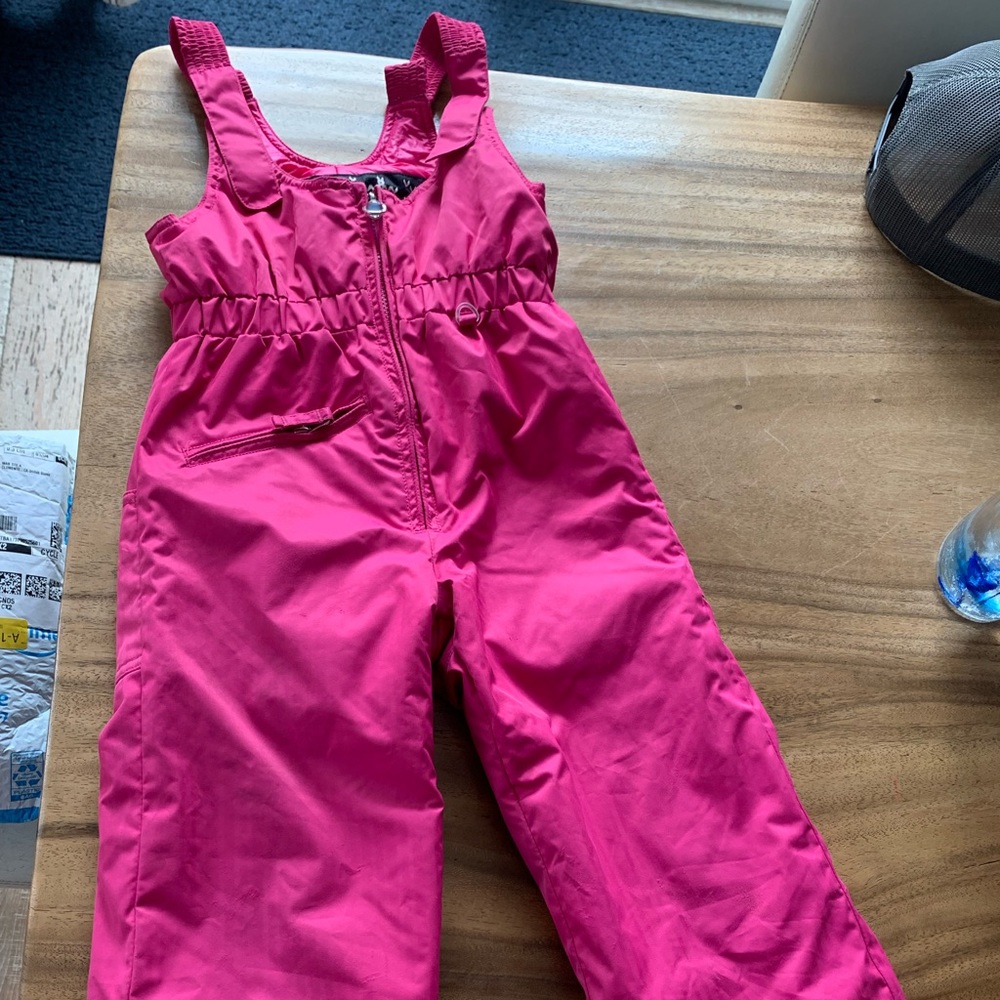 Girls Obermeyer Snow Pants iGrow Adjustable Size 4